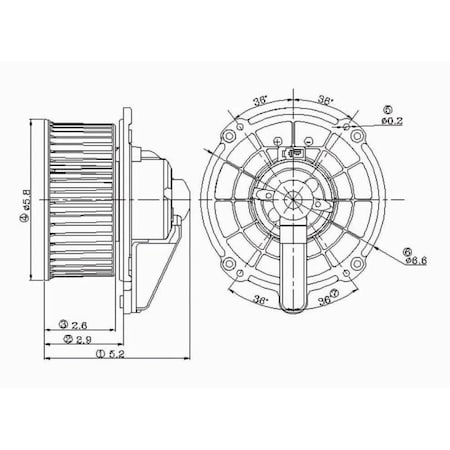 Gpd Blower Motors, 2311612 2311612